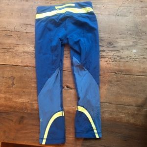 Lululemon Cropped Lowrise running leggings